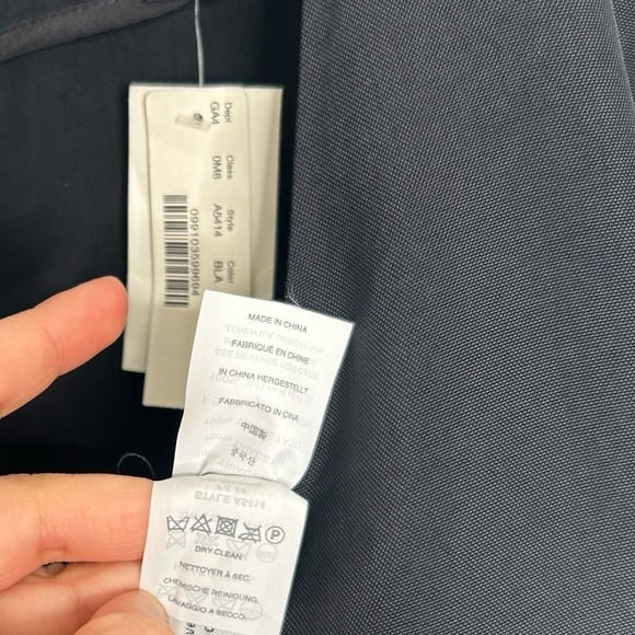 J.Crew Collection Black Short Sleeve blouson-style waist Keyhole Jumpsuit Size 2 - Picture 10 of 12